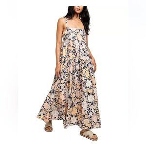 Free People Floral Maxi Sundress